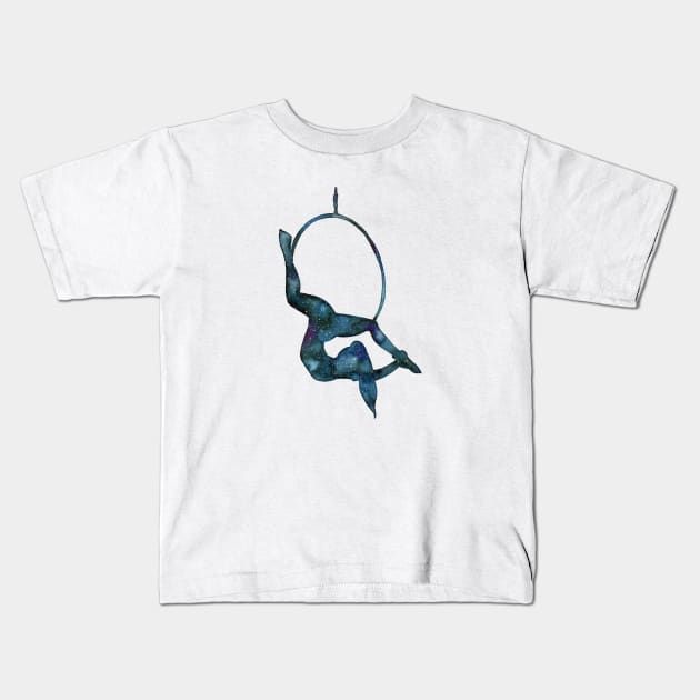 Galaxy Lyra Kids T-Shirt by LaBellaCiambella